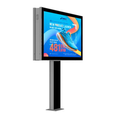 Fácil instalación p3 p4 p5 p6 pantalla de señalización de carretera exterior panel de publicidad digital electrónica LED pantalla de cartelería