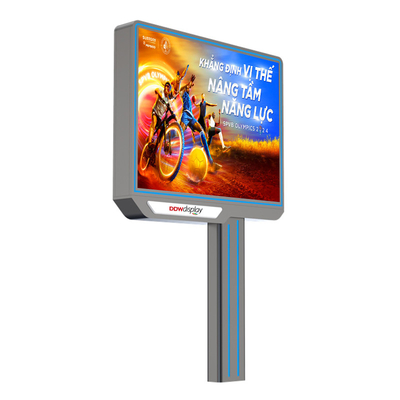 Fácil instalación Diseño de gama alta p6 8000nits pantalla de publicidad exterior