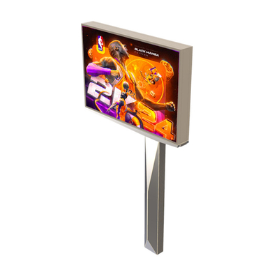 Fácil instalación P6 de acero pantalla digital de pantalla LED anuncios de anuncios al aire libre