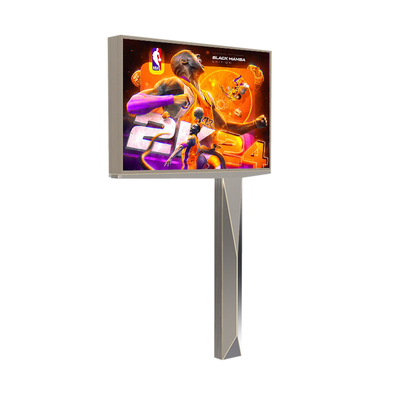 Fácil instalación P6 de acero pantalla digital de pantalla LED anuncios de anuncios al aire libre