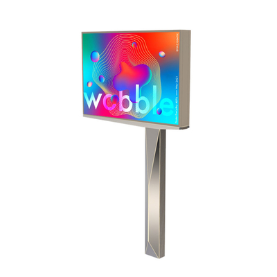 Diseño personalizado de gama alta 8000nits IP65 impermeable p6 led cartel publicitario exterior