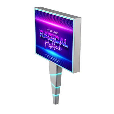Diseño personalizado de gama alta 8000nits de acero p6 impermeable IP65 vallas publicitarias LED de exhibición al aire libre vallas publicitarias LED