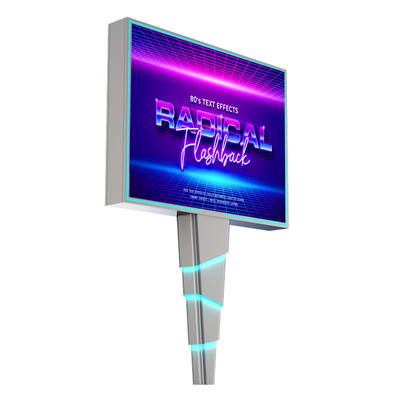 Diseño personalizado de gama alta 8000nits de acero p6 impermeable IP65 vallas publicitarias LED de exhibición al aire libre vallas publicitarias LED