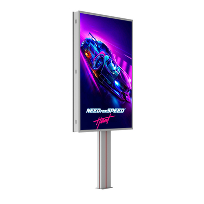 Diseño personalizado de alta gama p6 8000nits de acero impermeable IP65 LED cartelera publicitaria exterior