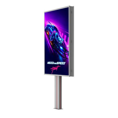 Diseño personalizado de alta gama p6 8000nits de acero impermeable IP65 LED cartelera publicitaria exterior