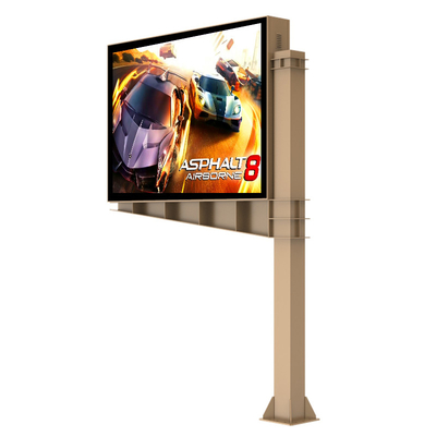 P6 8000nits acero IP65 impermeable digital publicidad electrónica al aire libre LED vallas publicitarias