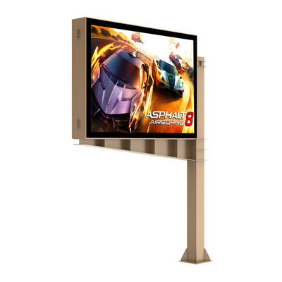 P6 8000nits acero IP65 impermeable digital publicidad electrónica al aire libre LED vallas publicitarias