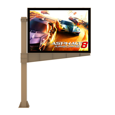P6 8000nits acero IP65 impermeable digital publicidad electrónica al aire libre LED vallas publicitarias