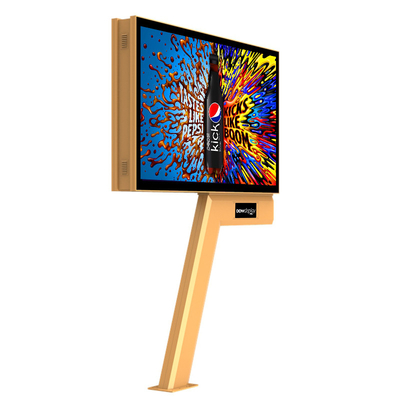 Fácil instalación IP65 impermeable P6 8000nits cartel de acero LED precio de la pantalla de cartel LED