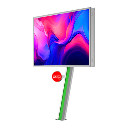 Alto brillo 8000 nits p6 impermeable IP65 LED pantalla exterior cartel de publicidad digital