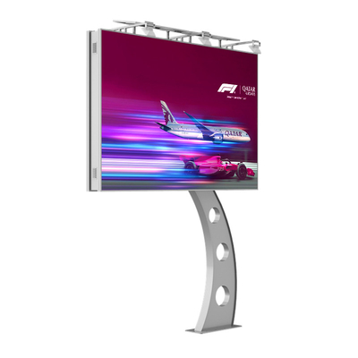 P6 8000nits de acero IP65 impermeable digital publicidad electrónica exterior LED vallas publicitarias LED pared de vídeo