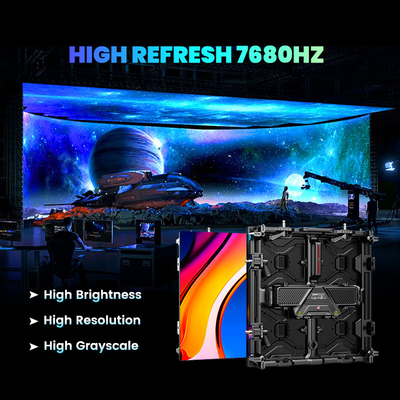 7680hz impermeable a agua 500x500 a todo color p3.91 p1.56 P2.604 panel interior exterior pantalla de pantalla de pared alquiler de escenario led