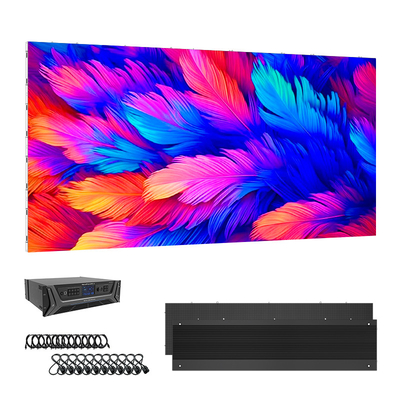 500x250/750x250/1000x250mm Display LED de gabinete de aluminio - P1.56 P1.95 P2.5 P2.6 P2.9 P3.91 - Perfecto para publicidad y exposiciones en interiores