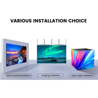 P1.56 P1.95 P2.5 P2.6 P2.9 P3.91 Pantalla LED - 500x250/750x250/1000x250mm gabinete de aluminio, 1200nits para estudios de transmisión y eventos corporativos