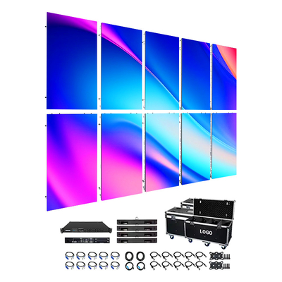 Display LED de alquiler de escenarios con una dimensión de panel de 500*500 y material de gabinete de aluminio fundido a presión
