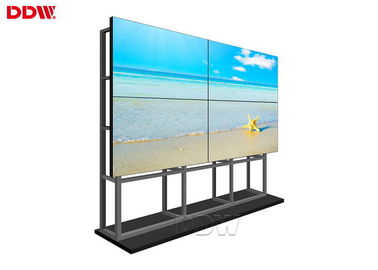 Exhibición de pared video ancha del color DDW LCD con los liendres estrechos estupendos del bisel 500