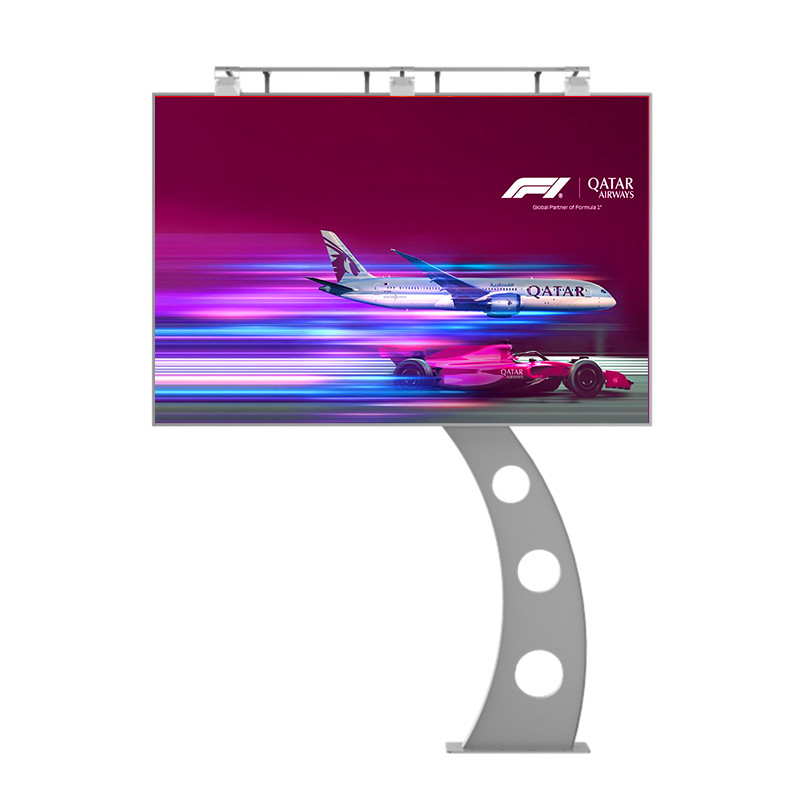 P6 8000nits de acero IP65 impermeable digital publicidad electrónica exterior LED vallas publicitarias LED pared de vídeo
